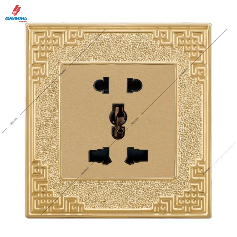 Bộ ổ cắm 2 chấu và 3 chấu Grimma GOCSK23