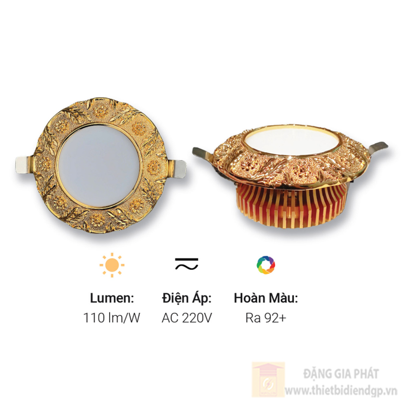 Đèn Led âm trần tân cổ điển GS Lighting GSATCD-E