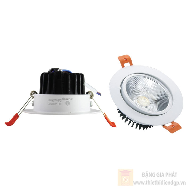 Đèn led âm trần xoay COB GS Lighting GSATX