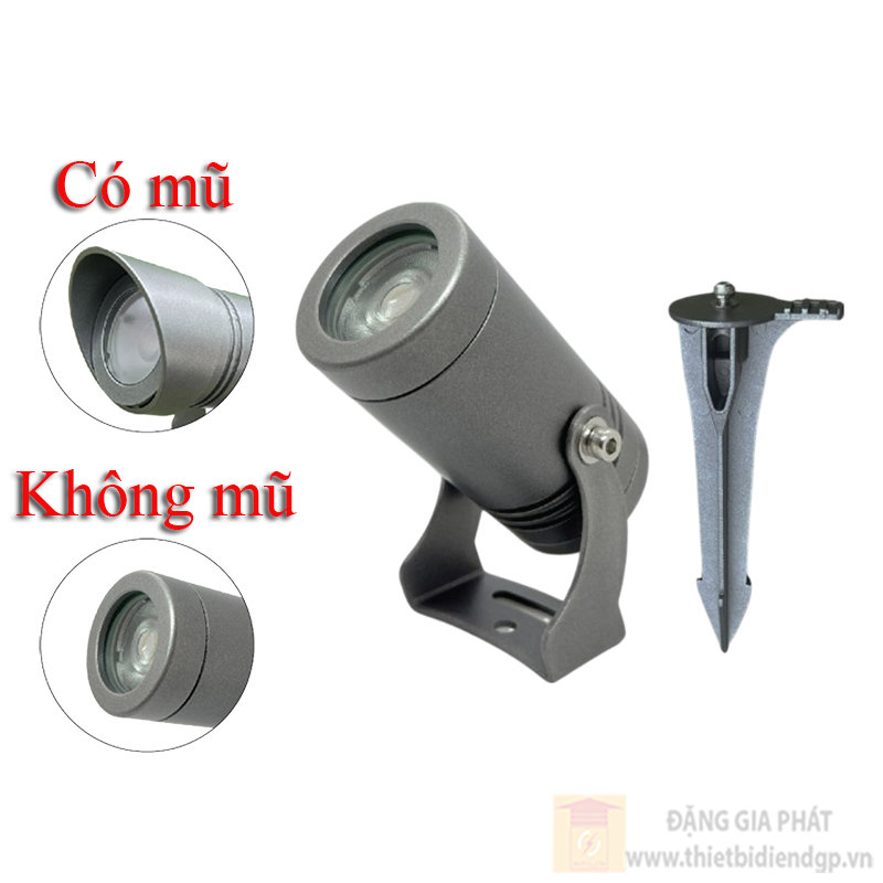 Đèn Led cảnh quang chiếu điểm cao cấp GS Lighting GSCCLX không mũ
