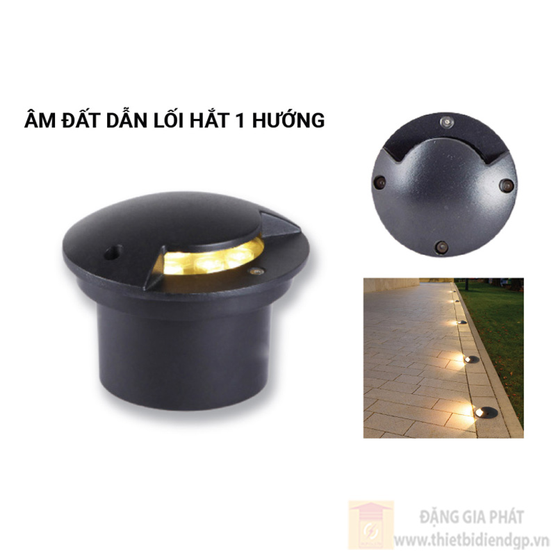 Đèn Led âm đất dẫn lỗi hắt 1 hướng GS Lighting GSD1H