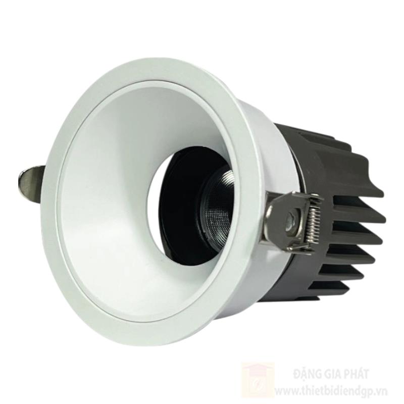 Đèn Led âm trần chiếu điếm GS Lighting GSDSL-D chóa đen và trắng