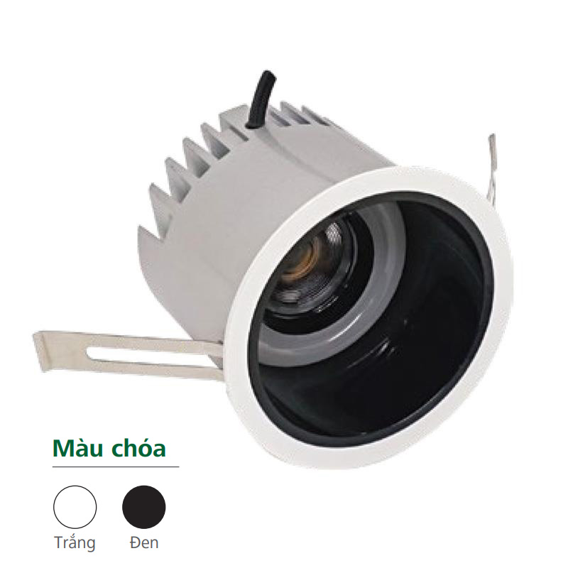 Đèn Led âm trần GS Lighting 3 chế độ sáng GSDSL24-F 12W