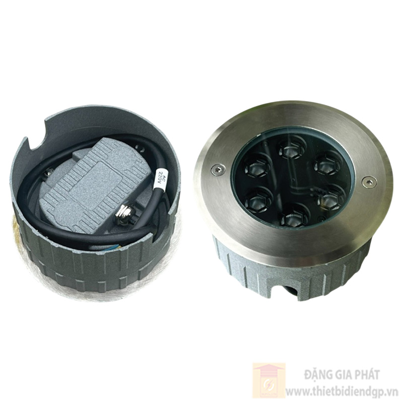 Đèn âm đất cao cấp vỏ nhôm GS Lighting GSDTLX-22