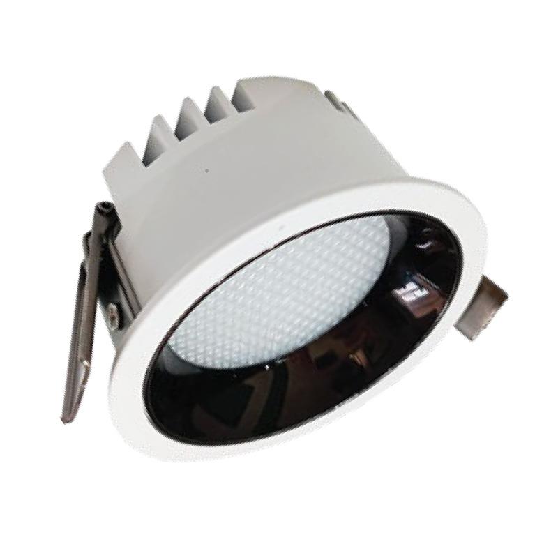 Đèn Led âm trần GS Lighting Tán quang viền đen GSDTQ-B