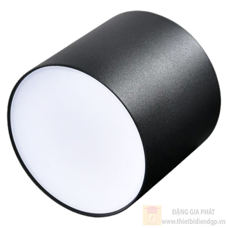 Đèn Led ốp nổi tán quang GS Lighting GSOBTQ vỏ đen