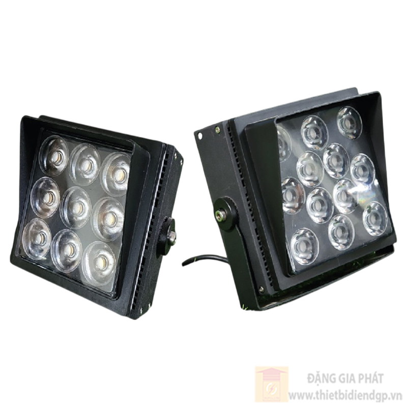 Đèn Led cảnh quang rọi cột vuông mũ góc hẹp GS Lighting GSRCVH