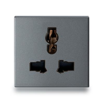Hạt ổ cắm 3 chấu đa năng size 2S Grimma G8 series, G8SK323