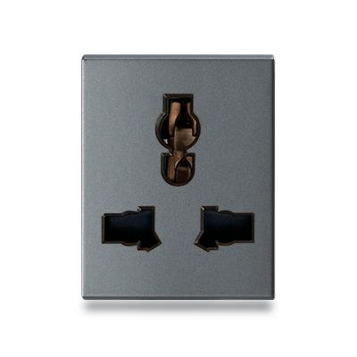 Hạt ổ cắm 3 chấu đa năng size M Grimma G8 series, G8SK312
