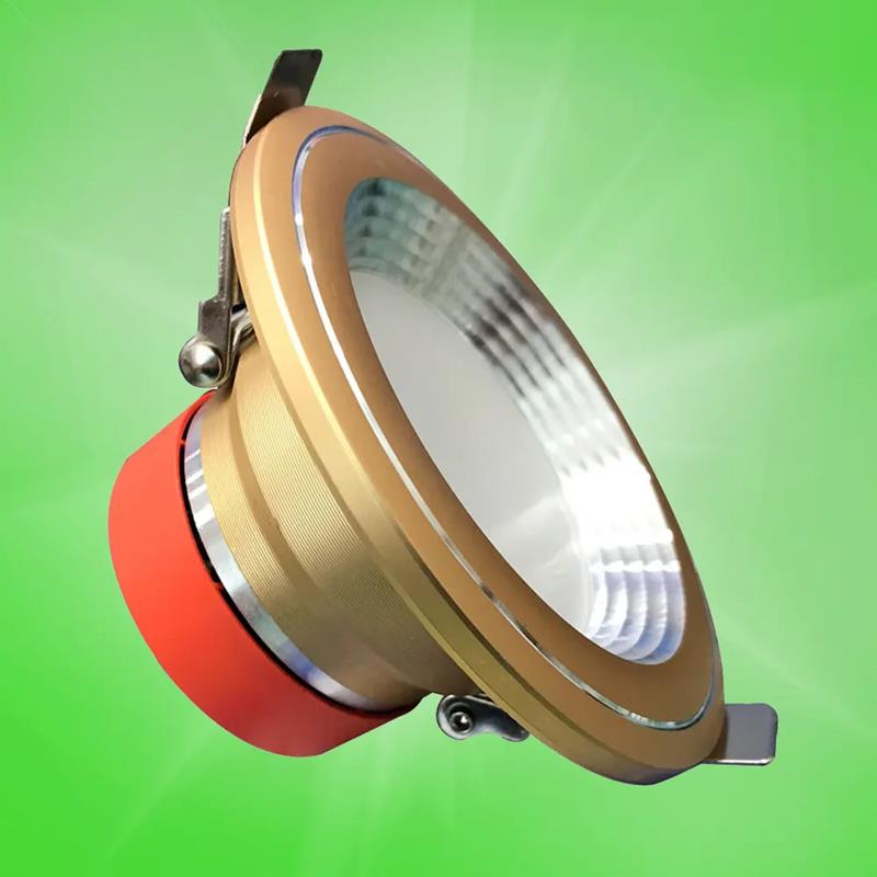 Đèn LED âm trần Downlight vỏ vàng DTA