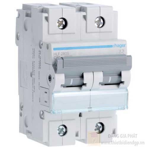 Cầu dao tự động loại nhỏ MCB 2P 10kA type C - HLF