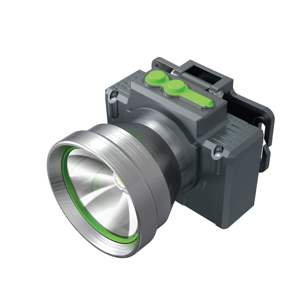 Đèn pin sạc đội đầu Roman HRL2035/4W - sáng liên tục 14 giờ