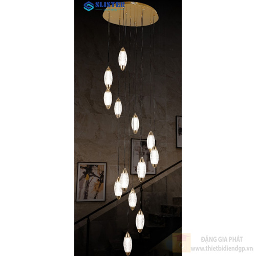 Đèn treo trang trí Slister 500*500*3000mm Led 130W