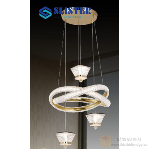 Đèn treo trang trí Slister 400*400*H1200mm Led 80W