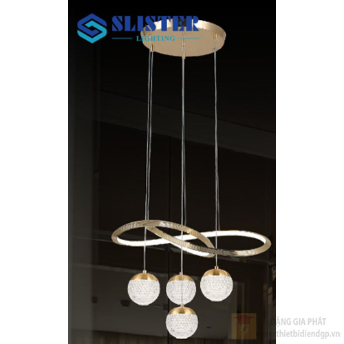 Đèn treo trang trí Slister 400*400*H1200mm Led 84W