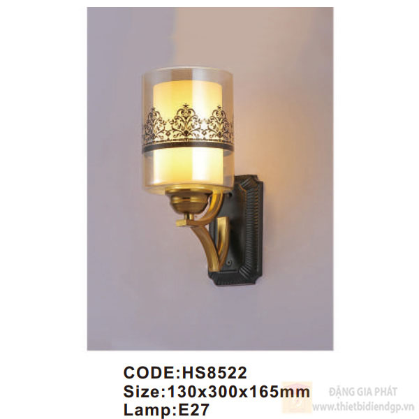 Đèn tường trong nhà Slister 130*300*165mm - E27