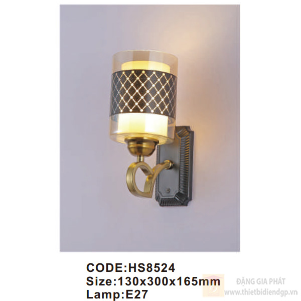 Đèn tường trong nhà Slister 130*300*165mm - E27