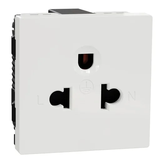 Ổ cắm đơn 3 chấu Miluz E Schneider M3TS426US_WE size 2S 16A