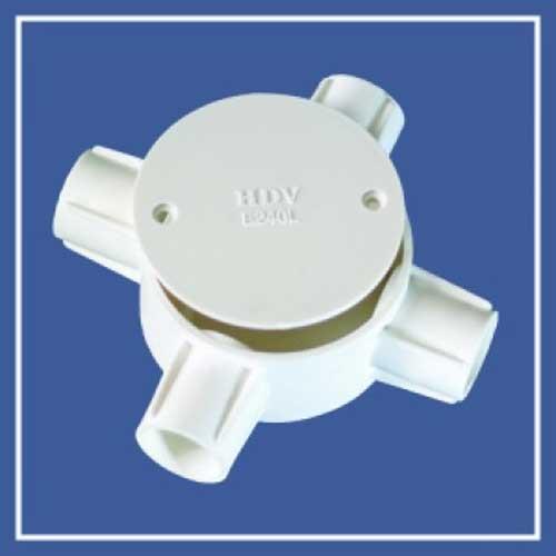 Hộp Nối 4 Đường Ø16-Ø25 (Ngã) + nắp