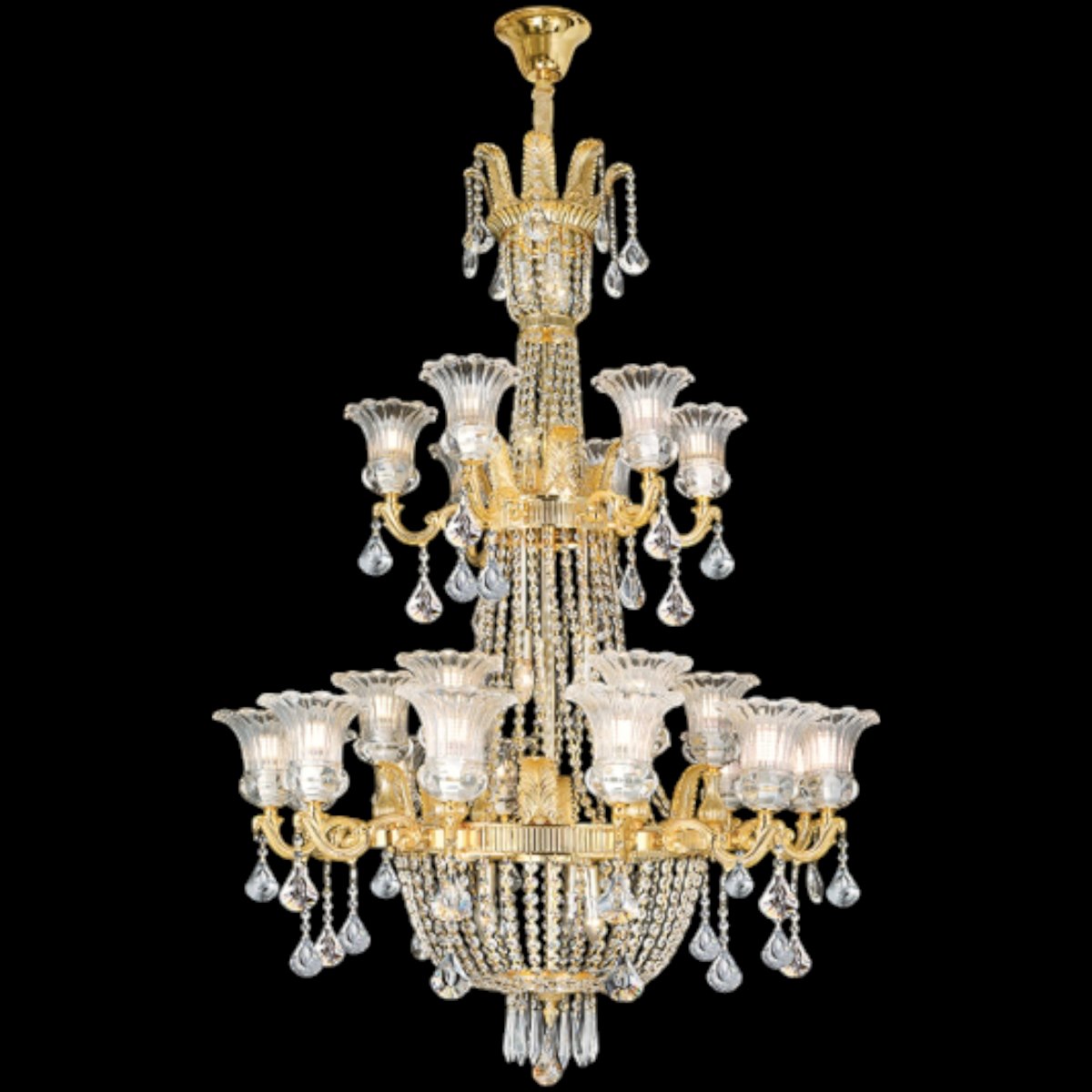 Đèn chùm Pha Lê Sano Ø1150*H1700mm E14*42