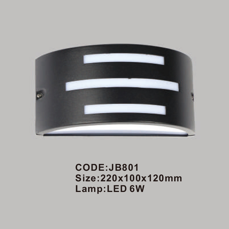 Đèn tường ngoài trời Slister 220*100*120mm LED 6W