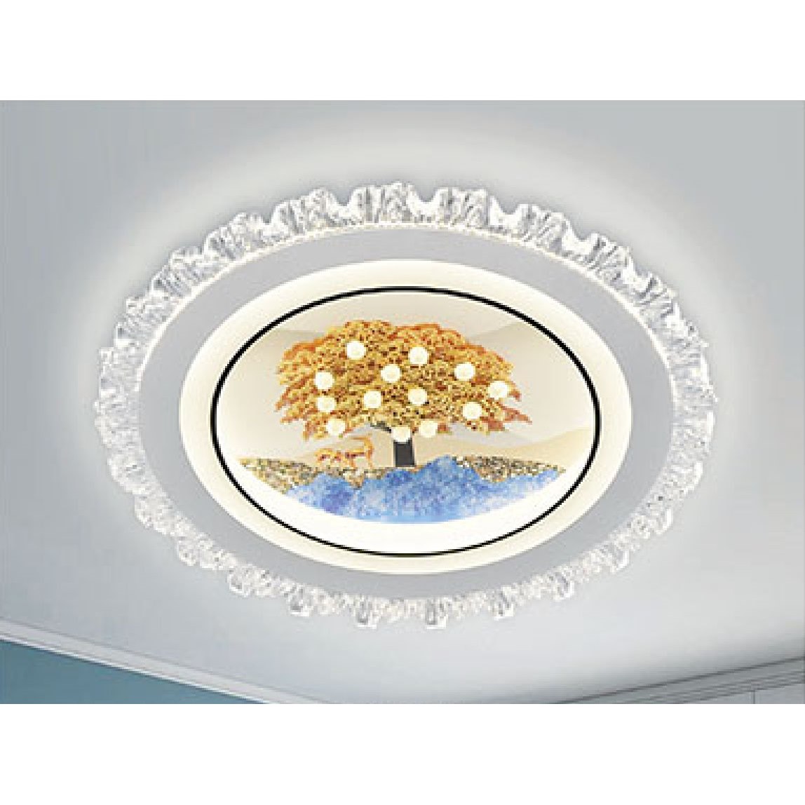 Đèn mâm ốp trần Sano ML 10157 Ø500
