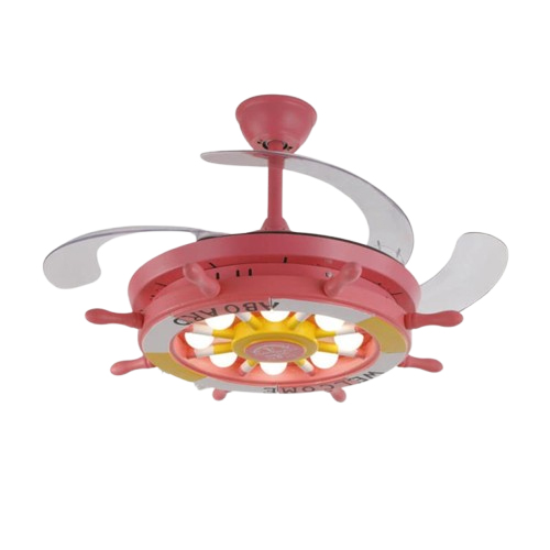 Quạt trần đèn cánh xếp trang trí Slister Ø1070mm - LED