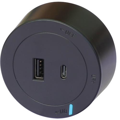 Bộ ổ cắm cao cấp Duhal (chất liệu PC) USB + Type C
