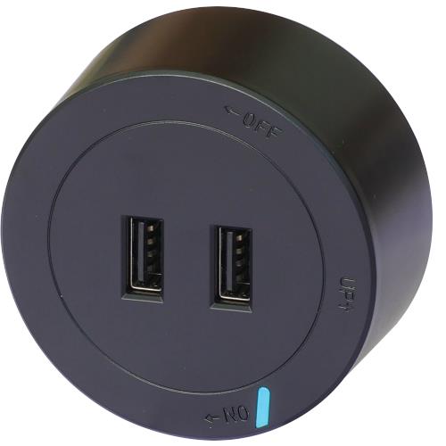 Bộ ổ cắm cao cấp Duhal (chất liệu PC) 2 USB