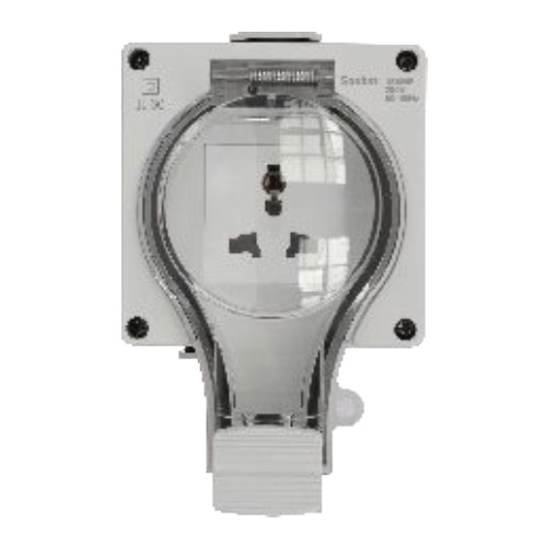 Ổ cắm đa năng chống thấ IP66 U Duhal màu trắng