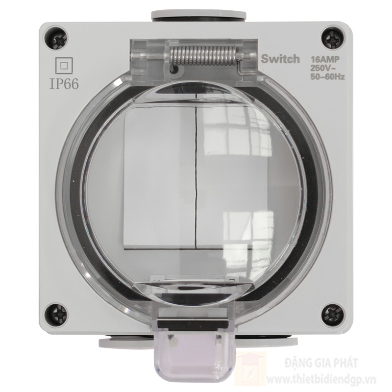 Công tắc đôi Duhal chống thấm IP66 GS