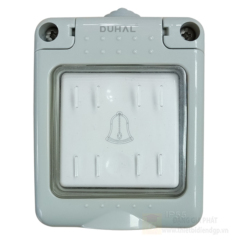 Bộ nút nhấn chuông Duhal chống thấm IP55 10A/250V