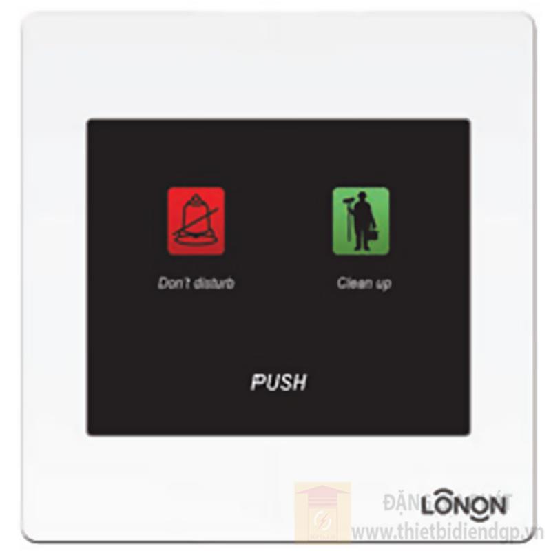 Công tắc chuông hiển thị không làm phiền không dọn phòng 1A 250V