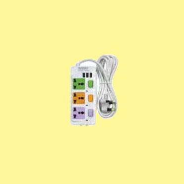 Ổ cắm kéo dài K3S3U-2M