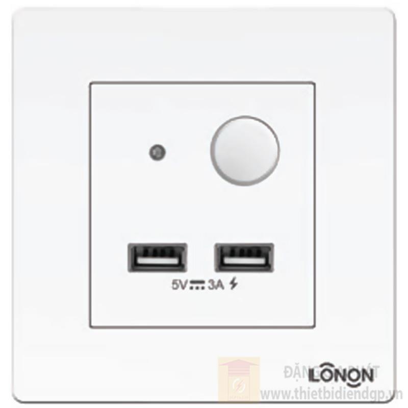 Ổ cắm USB đôi 5V 3.1A