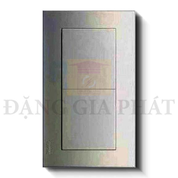 Mặt che trơn đôi Gang Blank Plate
