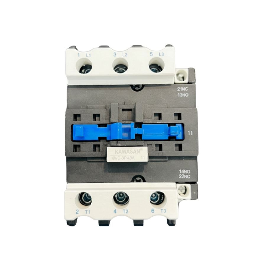 Khởi động từ Contactor 3 pha Kawasan KWC-3P-40A