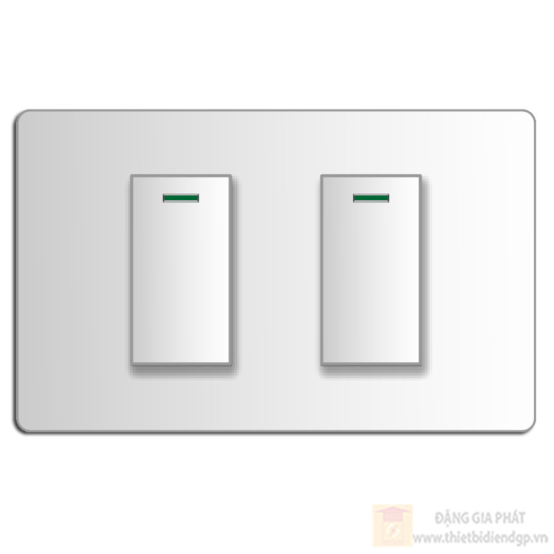 Bộ 2 Công tắc 2 chiều (PLX2XS, LX2SS x2) LIOA