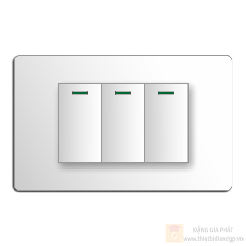 Bộ 3 Công tắc 1 chiều (PLX1XL, LX1SS x3) LIOA