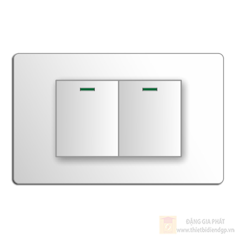 Bộ 2 Công tắc 1 chiều (PLX1XL, LX1SM x2) LIOA