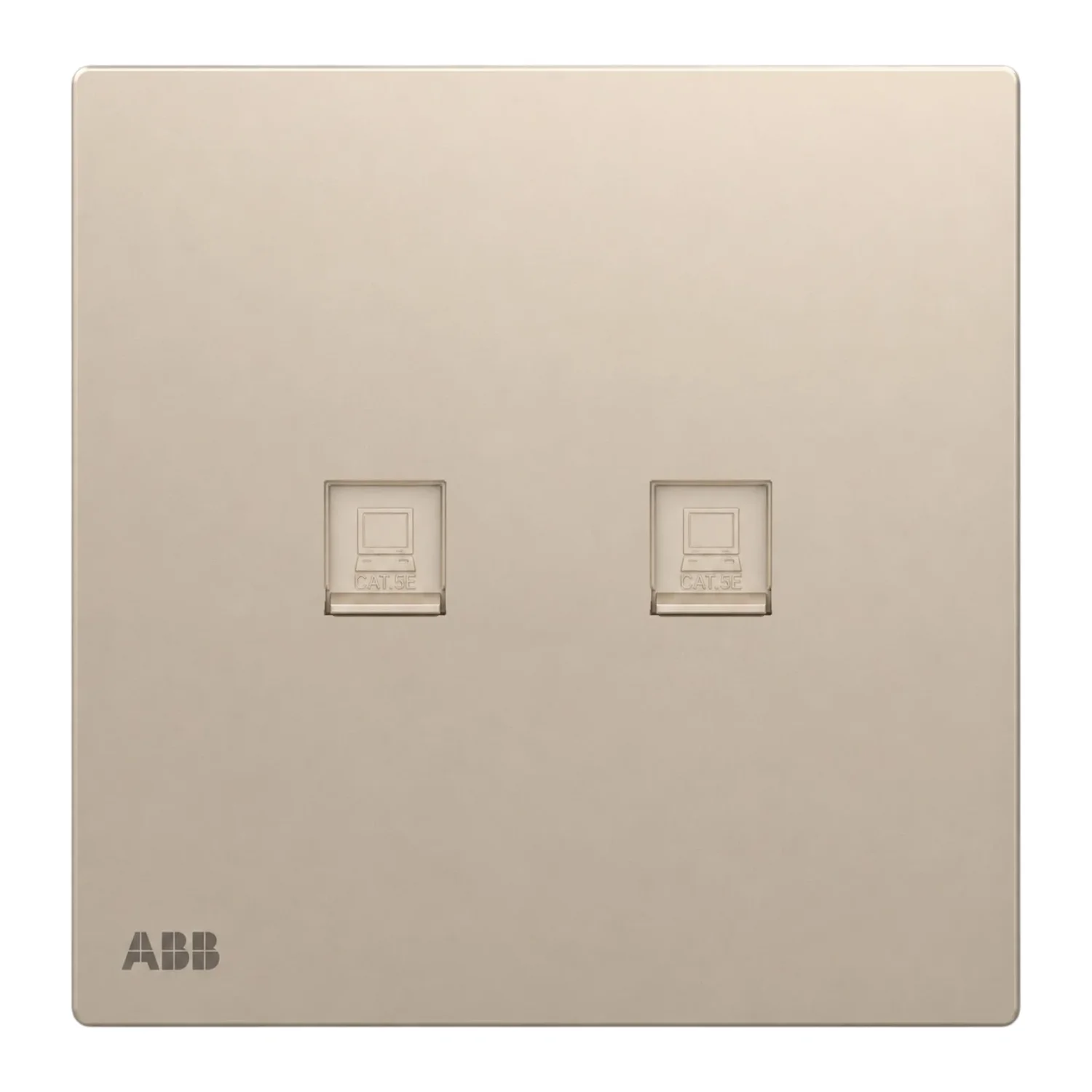 Bộ ổ cắm mạng đôi CAT5E - ABB
