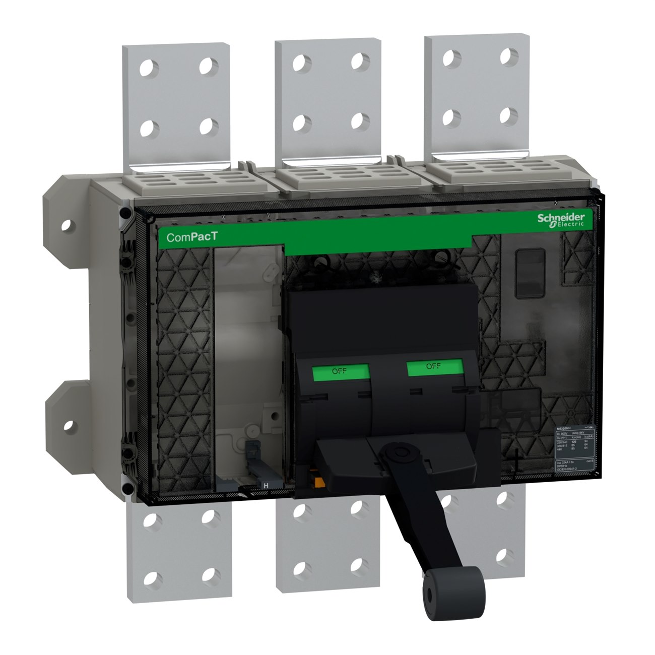 Circuit breaker frame NS3200H 3200 FXD Man. 2.0