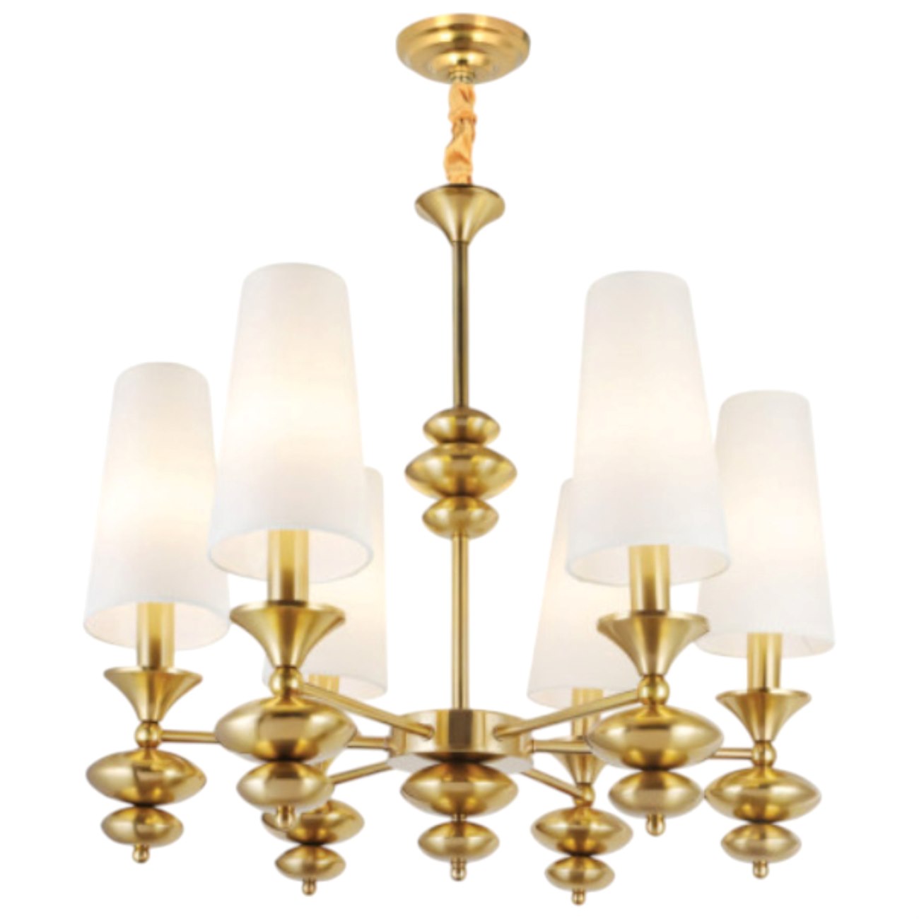 Đèn chùm châu âu Andora CH-6647/6 Ø620*H620+500 E14*6