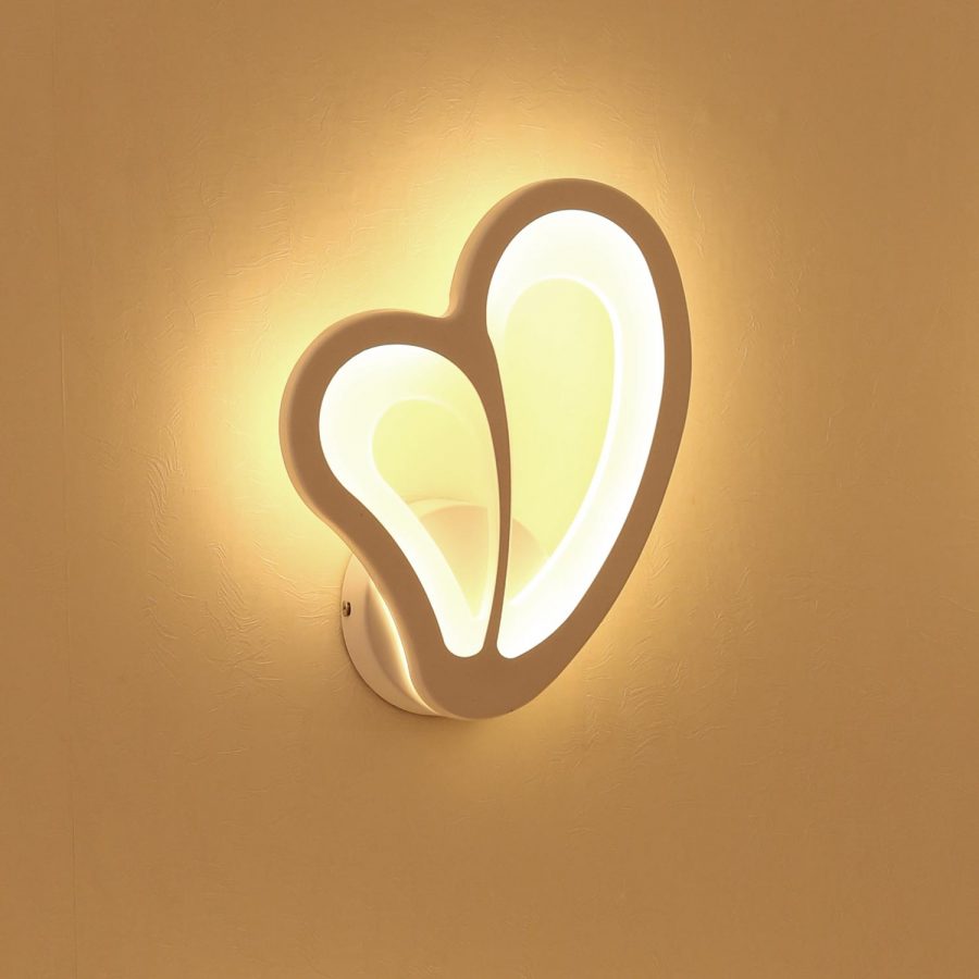 Đèn tường LED trang trí hình trái tim Venus L6201/12W