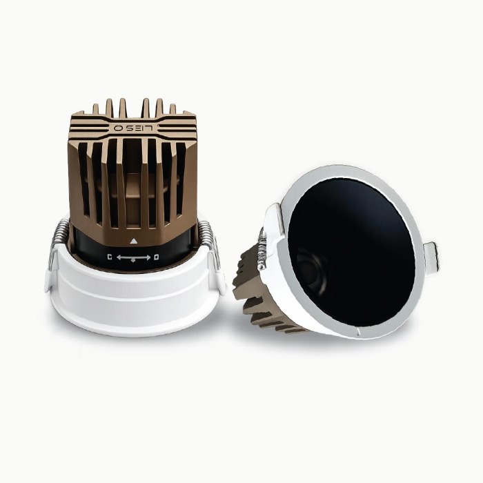 Đèn âm trần Spotlight chống chói GS Lighting GSDSL12-L 12W Ø75/82*H95