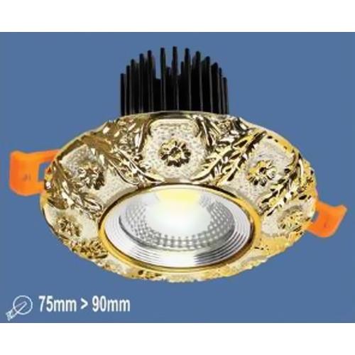 Đèn downlight âm trần cao cấp led 10W, Ø110*H70mm, khoét lỗ Ø75mm > Ø90mm