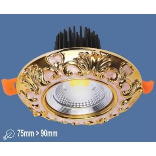 Đèn downlight âm trần cao cấp led 10W, Ø110*H70mm, khoét lỗ Ø75mm > Ø90mm