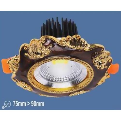 Đèn downlight âm trần cao cấp led 10W, Ø110*H70mm, khoét lỗ Ø75mm > Ø90mm