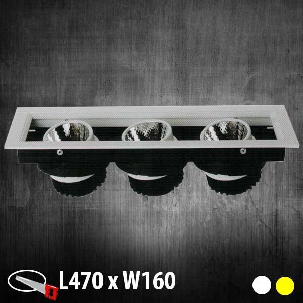 Đèn Led Âm Trần LA-273 COB 18W x 3