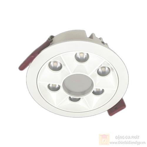 Đèn âm trần Led 10W chíp Led Osram Ø85*H34, khoét lỗ Ø75 - ÁS 4000K + 6000K